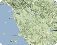 La mappa di Casciana Terme